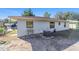 House exterior and backyard with AC unit and sink at 1811 Ne 30Th St, Ocala, FL 34479