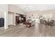 Open living area with high ceilings and hardwood floors at 4736 Se 34Th St, Ocala, FL 34480