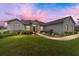 Well maintained one-story home with landscaping and lighting at 4736 Se 34Th St, Ocala, FL 34480
