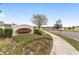The Manor community entrance with landscaping and a welcoming sign at 4736 Se 34Th St, Ocala, FL 34480
