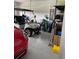 Spacious garage with room for two cars and additional storage at 10201 Sw 96Th Loop, Ocala, FL 34481