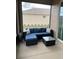 Relaxing screened porch with sectional sofa and glass-top coffee table at 10201 Sw 96Th Loop, Ocala, FL 34481