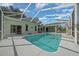 Inviting screened pool area with a spacious deck at 11700 Sw 72Nd Cir, Ocala, FL 34476