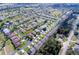 An aerial view of a residential neighborhood with a variety of homes at 15659 Sw 13Th Cir, Ocala, FL 34473
