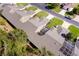 Aerial view of a community featuring multiple homes and lush landscaping at 15659 Sw 13Th Cir, Ocala, FL 34473
