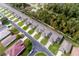 Aerial view of neighborhood with villas at 15659 Sw 13Th Cir, Ocala, FL 34473