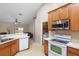 Kitchen with stainless steel appliances and lots of counter space at 3107 Ne 24 Pl, Ocala, FL 34470