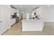 Modern kitchen with stainless steel appliances and white cabinets at 7930 Sw 74Th Loop, Ocala, FL 34481