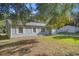 House exterior with a garage and large front yard at 9554 Bahia Rd, Ocala, FL 34472
