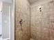 Modern shower with updated tile and fixtures at 17 Locust Lane Ter, Ocala, FL 34472