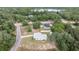 Aerial view of the property and surrounding area at 30 Maple Crse, Ocklawaha, FL 32179