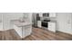 Modern kitchen with stainless steel appliances at 30 Maple Crse, Ocklawaha, FL 32179