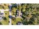 Bird's-eye view of a house with a large backyard at 5336 Sw 109Th Place Rd, Ocala, FL 34476