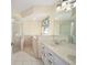 Bathroom with walk-in shower and double vanity at 5336 Sw 109Th Place Rd, Ocala, FL 34476