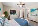 Spacious primary bedroom with ensuite bathroom and ample closet space at 28 Juniper Pass Dr, Ocala, FL 34480