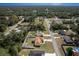 Aerial view of a house and surrounding neighborhood at 17023 Sw 41St Avenue Rd, Ocala, FL 34473