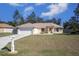 Single-story home with a two-car garage and front yard at 17023 Sw 41St Avenue Rd, Ocala, FL 34473