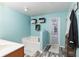 Bathroom with a garden tub, double vanity, and separate shower at 20390 Sw 57Th St, Dunnellon, FL 34431