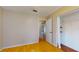 Bedroom with access to another room and a large closet at 21174 Sw Peach Blossom St, Dunnellon, FL 34431