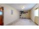 Laundry and storage area with AC unit and shelving at 21174 Sw Peach Blossom St, Dunnellon, FL 34431