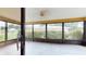 Spacious screened porch overlooking backyard at 21174 Sw Peach Blossom St, Dunnellon, FL 34431