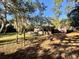 Cabin exterior with picnic table and deck at 45202 Nfs Rd 572-B, Altoona, FL 32702