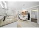 Elegant bathroom with soaking tub and walk-in shower at 2704 Se 31St St, Ocala, FL 34471