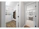 White closet with built-in shelves and drawers at 2704 Se 31St St, Ocala, FL 34471