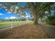 Long driveway leading to a house with white fence at 2704 Se 31St St, Ocala, FL 34471