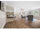Large main bedroom with fireplace and sitting area at 2704 Se 31St St, Ocala, FL 34471