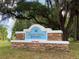 Rainbow Springs River Run community sign, open to the public at 7535 Sw 185 Avenue Rd, Dunnellon, FL 34432