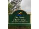 The Forest at Rainbow Springs community sign, a deed restricted area at 7535 Sw 185 Avenue Rd, Dunnellon, FL 34432