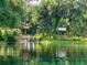 Inviting spring access with stairs and a shaded pavilion at 7535 Sw 185 Avenue Rd, Dunnellon, FL 34432