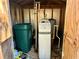 Interior view of a well water system with a water softener at 7535 Sw 185 Avenue Rd, Dunnellon, FL 34432