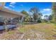 Expansive backyard view with mature trees, providing privacy and tranquility at 10962 Sw 81St Ave, Ocala, FL 34481