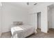 Bedroom with large closet and ceiling fan at 9350 Sw 91St Court Rd, Ocala, FL 34481