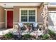 Cozy front porch with seating area and plants at 9350 Sw 91St Court Rd, Ocala, FL 34481