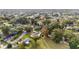 Aerial view of a neighborhood, showing houses and green spaces at 10816 Sw 83Rd Ave, Ocala, FL 34481