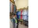 Well-organized walk-in closets with custom shelving at 17819 Sw 61St Lane Rd, Dunnellon, FL 34432