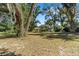 Spacious backyard with mature trees and a partial house view at 3590 Sw 24Th Avenue Rd, Ocala, FL 34471