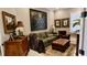 Cozy office with comfortable seating and large artwork at 3642 Nw 55Th Cir, Ocala, FL 34482