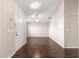 Bright entryway with hardwood floors and a door at 6560 Sw 129Th St, Ocala, FL 34473