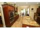 Modern kitchen with granite countertops, stainless steel appliances and an island at 16331 Sw 12Th Ter, Ocala, FL 34473