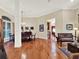 Formal dining room with hardwood floors and large windows at 3225 Nw 79Th Avenue Rd, Ocala, FL 34482