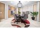 Bright dining area with a round table and four chairs, perfect for intimate meals at 9146 Sw 65Th Loop, Ocala, FL 34481