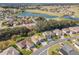 Property view showcasing location in a residential community near a lake and golf course at 12157 Se 175Th Loop, Summerfield, FL 34491