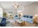 Bright and airy living room featuring light blue sofas and a coffee table at 1637 Sw 168Th Loop, Ocala, FL 34473