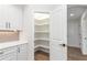 Well-lit pantry with ample shelving for storage at 1725 W Hwy 329, Citra, FL 32113