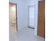 Small bathroom with toilet, shower, and vanity at 3282 Sw 9Th Ave, Ocala, FL 34471