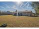 Large backyard with screened porch and fenced area at 9255 Se 109Th Ln, Belleview, FL 34420